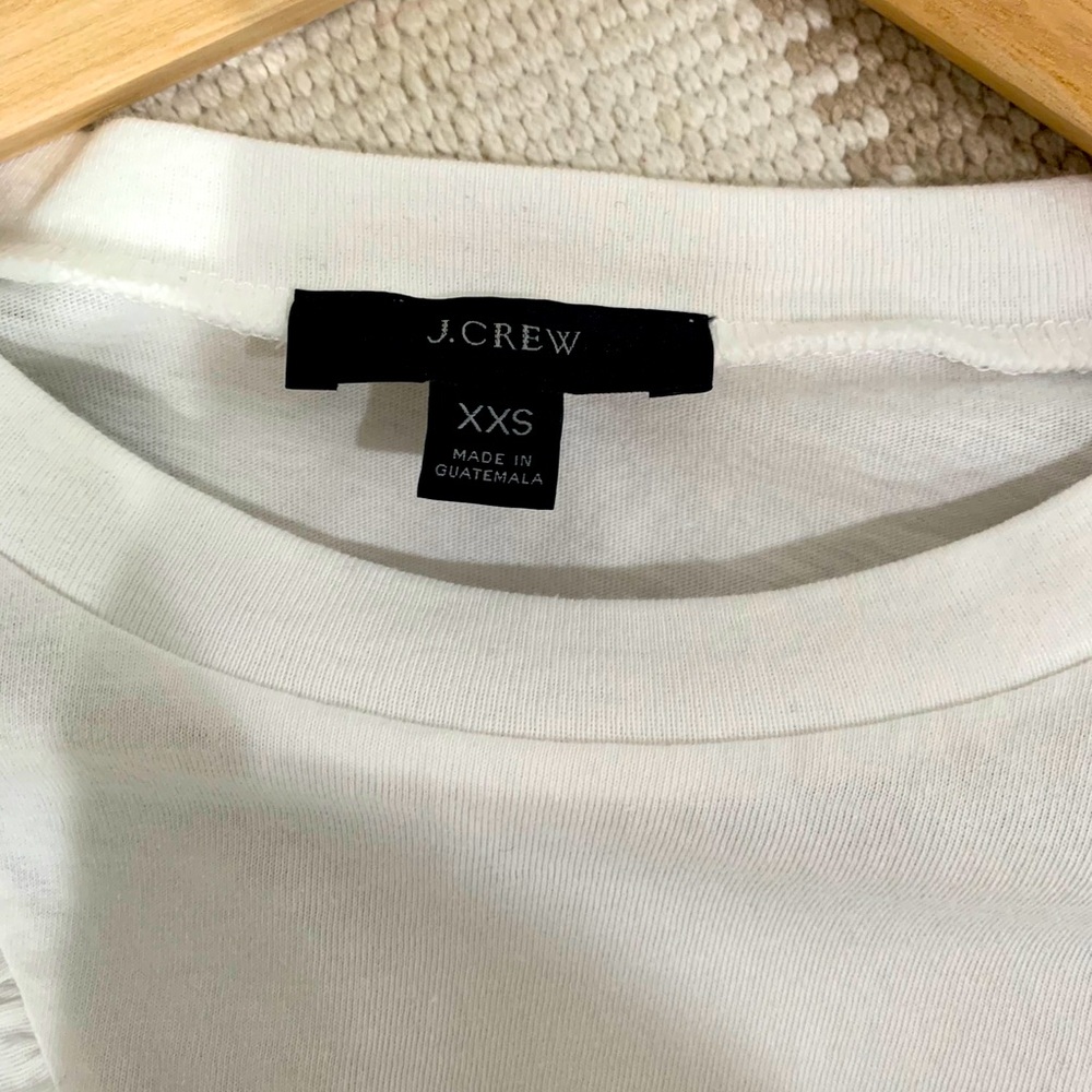 JCrew Ruffle Bib Top - Picture 4 of 4